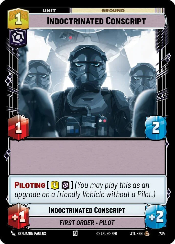  Indoctrinated Conscript (Foil) (734) [Jump to Lightspeed] - Trading Card World