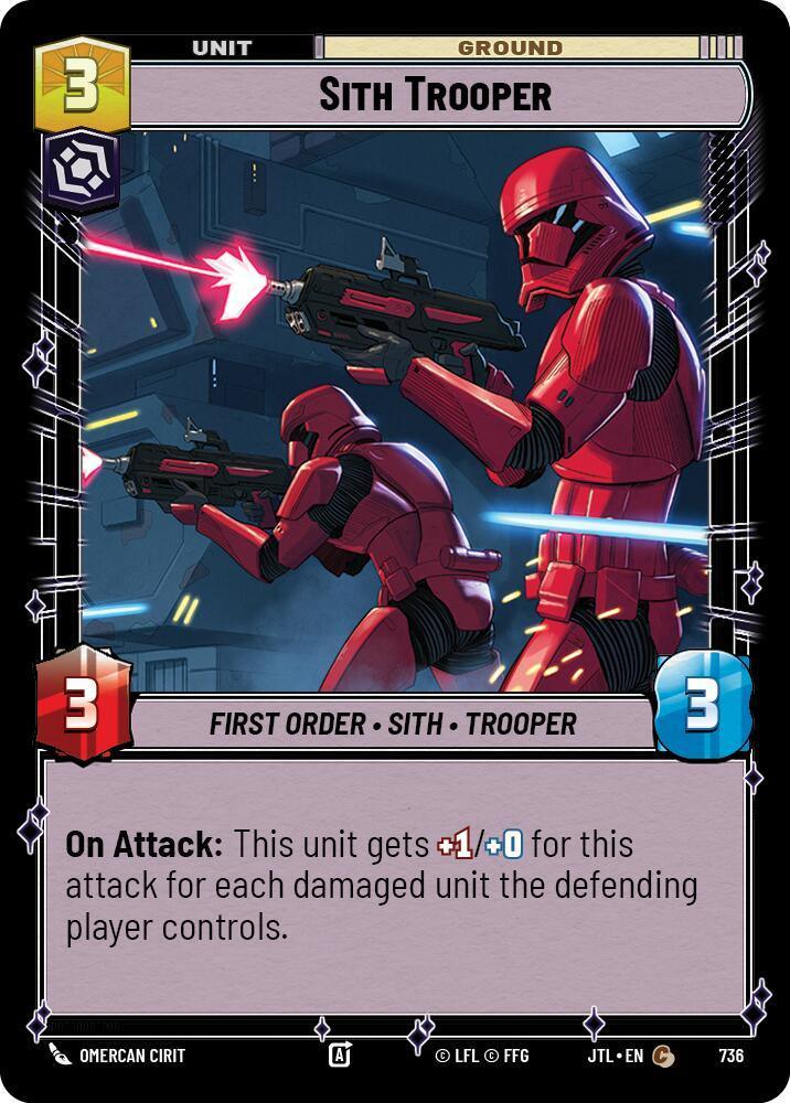  Sith Trooper (Foil) (736) [Jump to Lightspeed] - Trading Card World