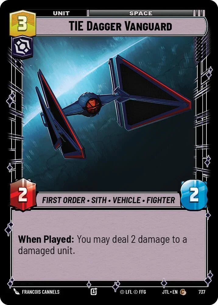  TIE Dagger Vanguard (Foil) (737) [Jump to Lightspeed] - Trading Card World