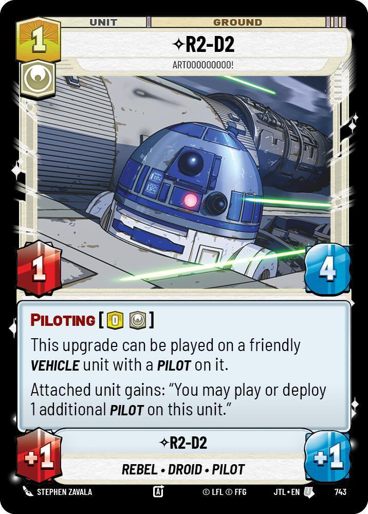  R2-D2 - Artooooooooo! (Foil) (743) [Jump to Lightspeed] - Trading Card World