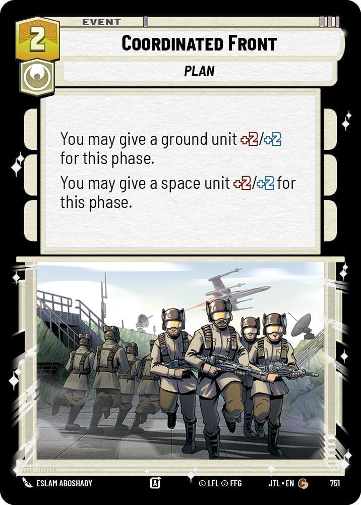  Coordinated Front (Foil) (751) [Jump to Lightspeed] - Trading Card World
