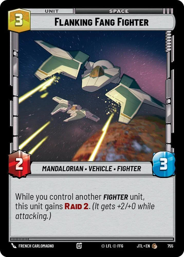  Flanking Fang Fighter (Foil) (755) [Jump to Lightspeed] - Trading Card World