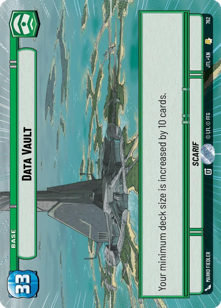  Data Vault (Hyperspace Foil) (762) [Jump to Lightspeed] - Trading Card World