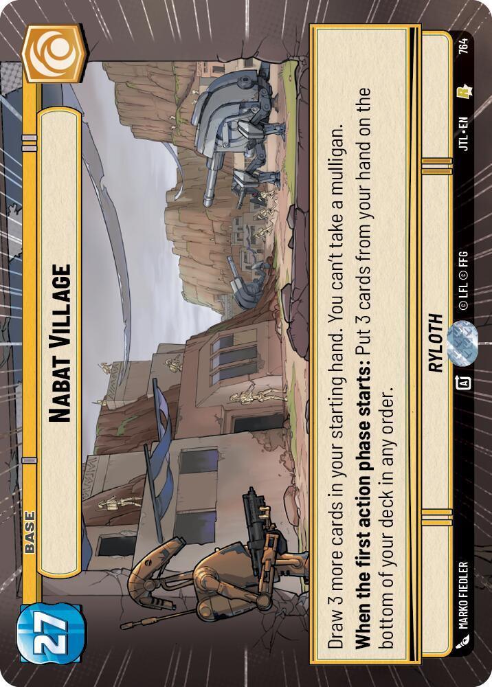  Nabat Village (Hyperspace Foil) (764) [Jump to Lightspeed] - Trading Card World