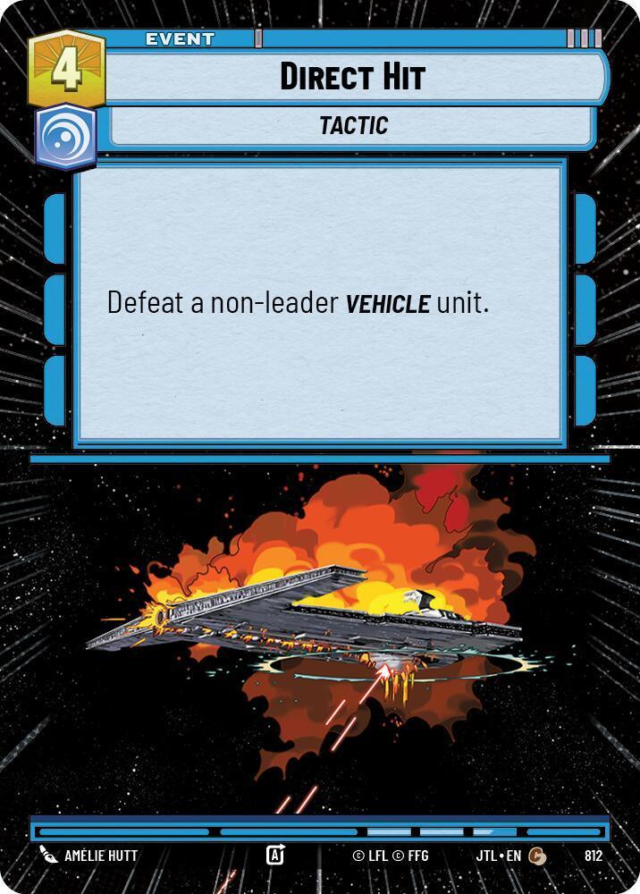  Direct Hit (Hyperspace Foil) (812) [Jump to Lightspeed] - Trading Card World