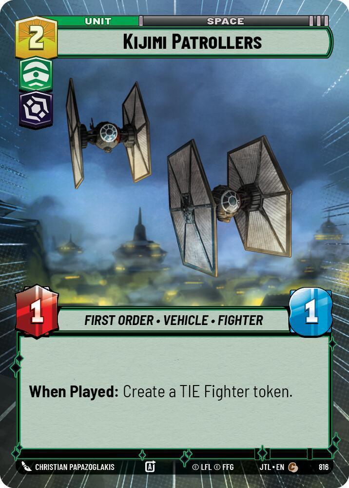  Kijimi Patrollers (Hyperspace Foil) (816) [Jump to Lightspeed] - Trading Card World