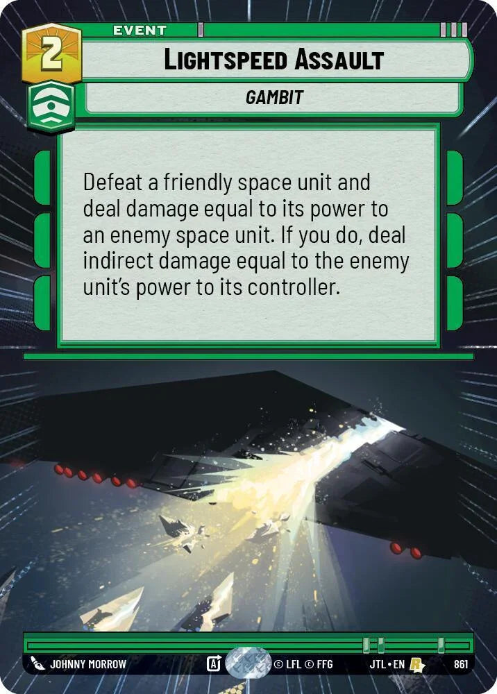  Lightspeed Assault (Hyperspace Foil) (861) [Jump to Lightspeed] - Trading Card World