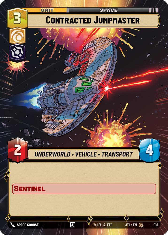  Contracted Jumpmaster (Hyperspace Foil) (918) [Jump to Lightspeed] - Trading Card World