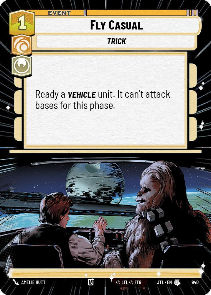  Fly Casual (Hyperspace Foil) (940) [Jump to Lightspeed] - Trading Card World