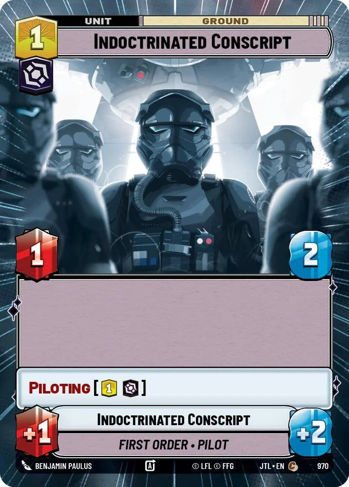  Indoctrinated Conscript (Hyperspace Foil) (970) [Jump to Lightspeed] - Trading Card World