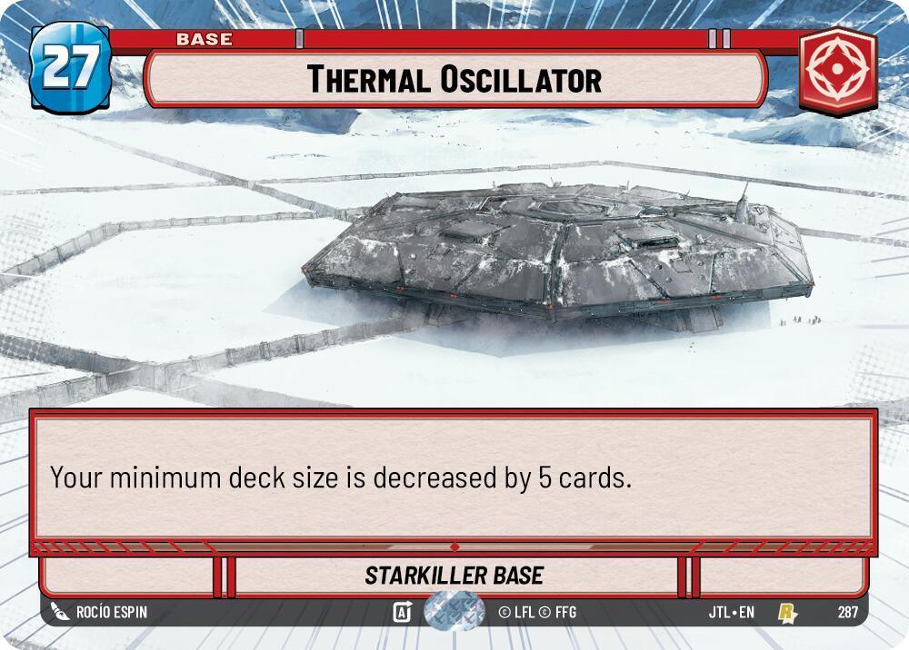  Thermal Oscillator (Hyperspace) (287) [Jump to Lightspeed] - Trading Card World