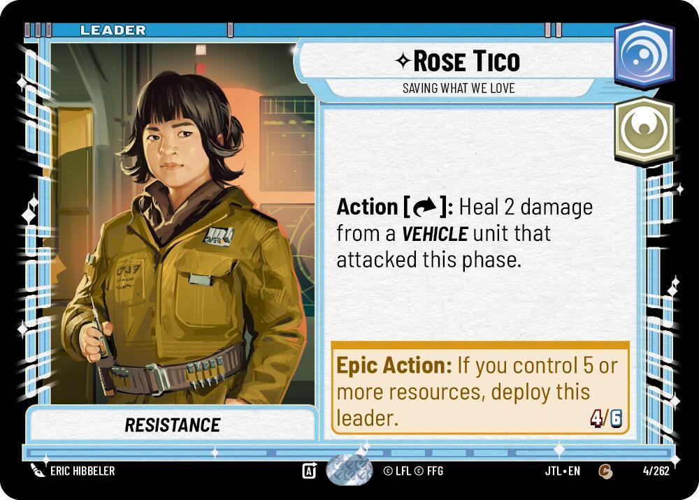  Rose Tico - Saving What We Love (004/262) [Jump to Lightspeed] - Trading Card World