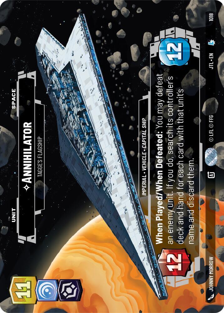  Annihilator - Tagge's Flagship (Prestige) (1018) [Jump to Lightspeed] - Trading Card World