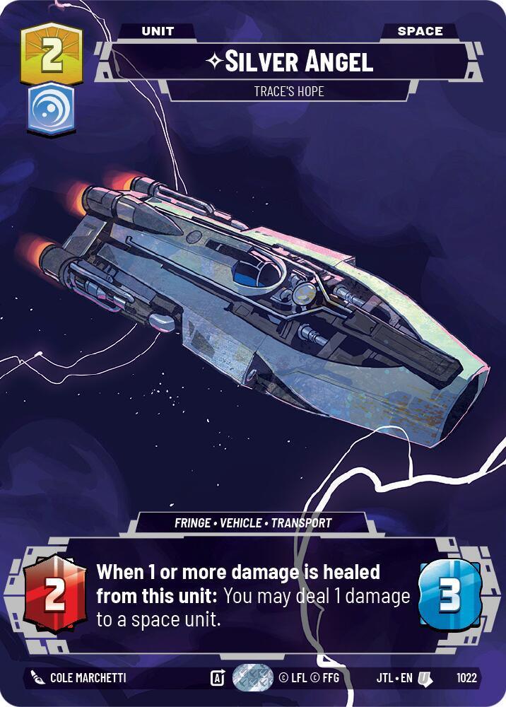  Silver Angel - Trace's Hope (Prestige) (1022) [Jump to Lightspeed] - Trading Card World