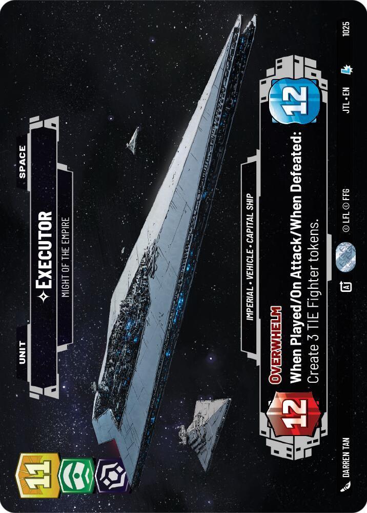  Executor - Might of the Empire (Prestige) (1025) [Jump to Lightspeed] - Trading Card World