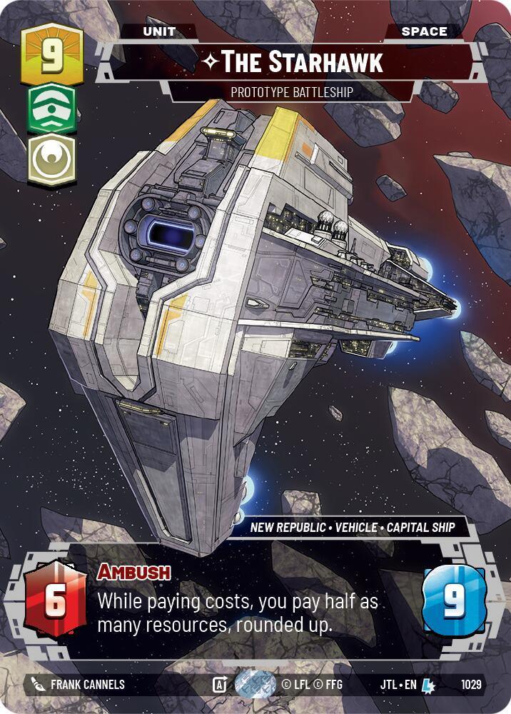  The Starhawk - Prototype Battleship (Prestige) (1029) [Jump to Lightspeed] - Trading Card World