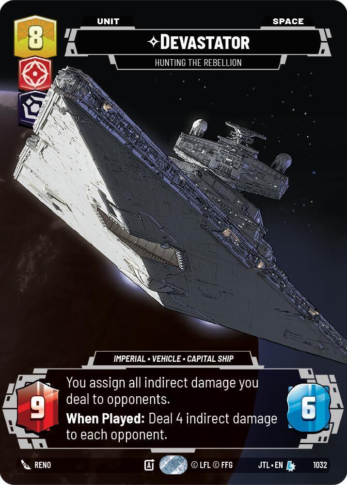  Devastator - Hunting the Rebellion (Prestige) (1032) [Jump to Lightspeed] - Trading Card World