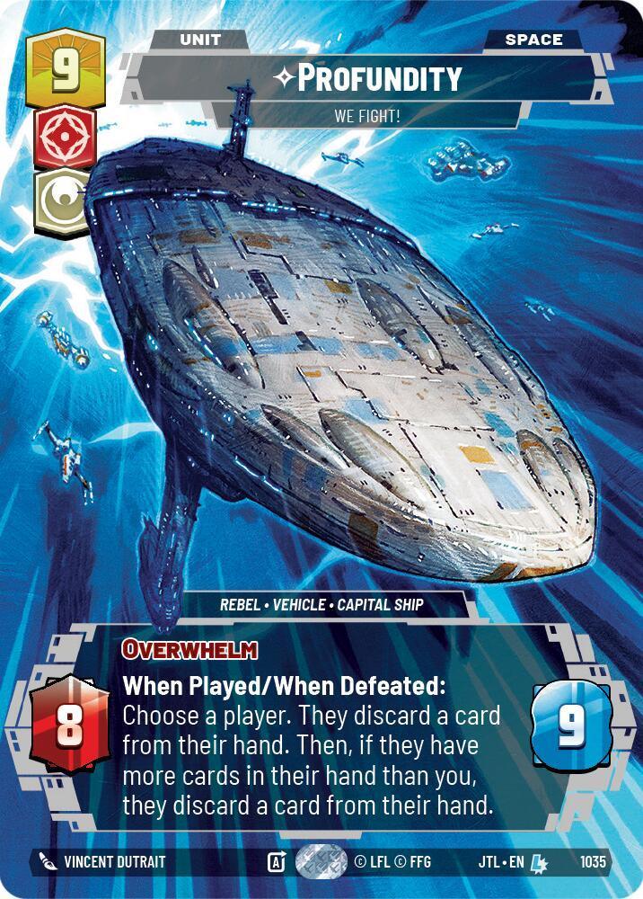  Profundity - We Fight! (Prestige) (1035) [Jump to Lightspeed] - Trading Card World