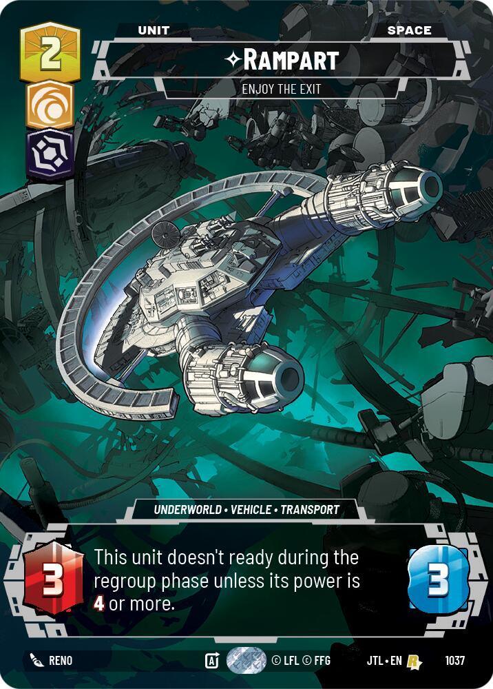  Rampart - Enjoy the Exit (Prestige) (1037) [Jump to Lightspeed] - Trading Card World