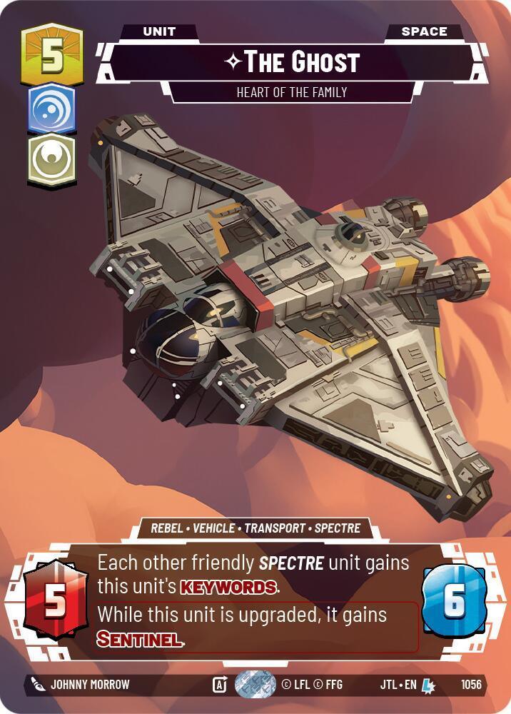  The Ghost - Heart of the Family (Prestige Foil) (1056) [Jump to Lightspeed] - Trading Card World