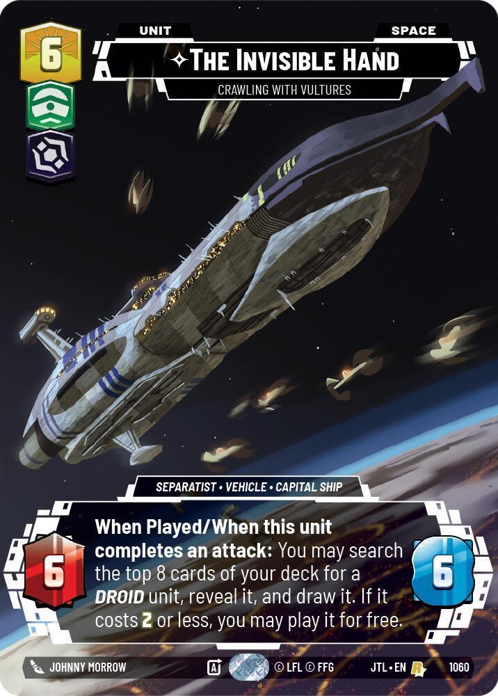  The Invisible Hand - Crawling With Vultures (Prestige Foil) (1060) [Jump to Lightspeed] - Trading Card World