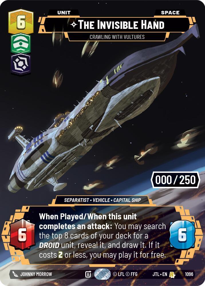  The Invisible Hand - Crawling With Vultures (Serialized) (1096) [Jump to Lightspeed] - Trading Card World