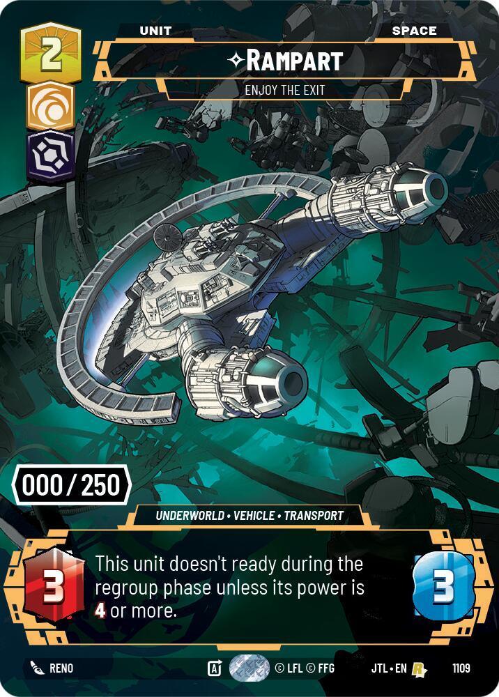  Rampart - Enjoy the Exit (Serialized) (1109) [Jump to Lightspeed] - Trading Card World