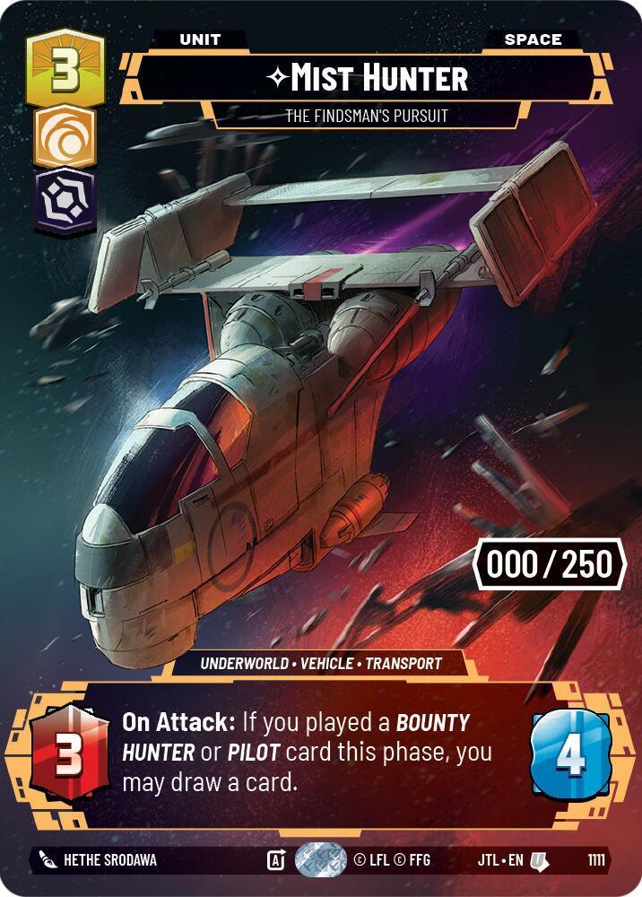  Mist Hunter - The Findsman's Pursuit (Serialized) (1111) [Jump to Lightspeed] - Trading Card World