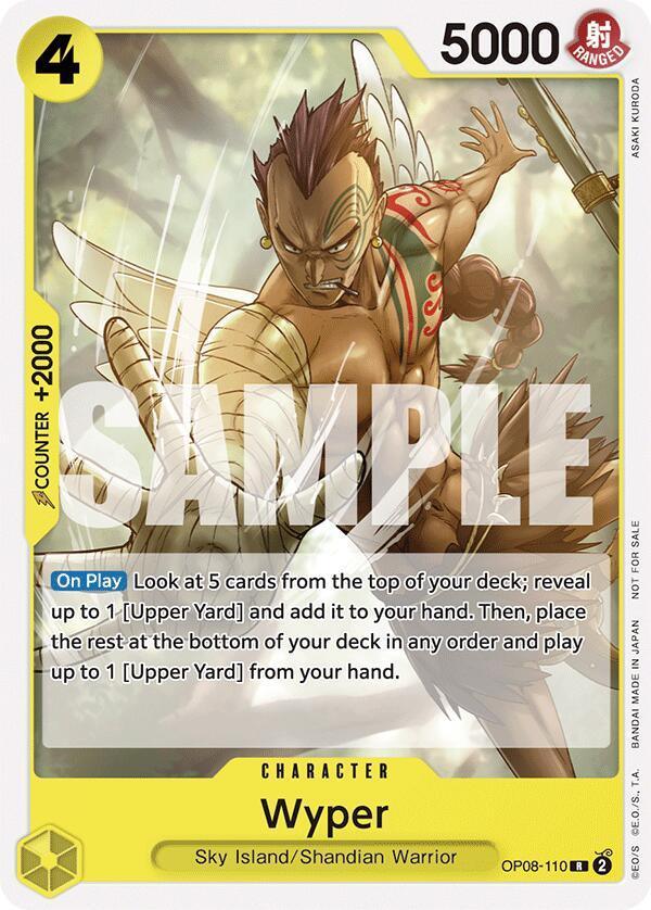 Character, One Piece Promotion Cards, Promotional Cards, Shandian Warrior, Sky Island, Uncommon Wyper (Tournament Pack 2025 Vol. 2) [One Piece Promotion Cards] - Trading Card World