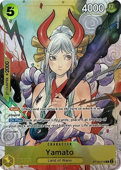 Yamato (Illustration Box Vol.2) [One Piece Promotion Cards]