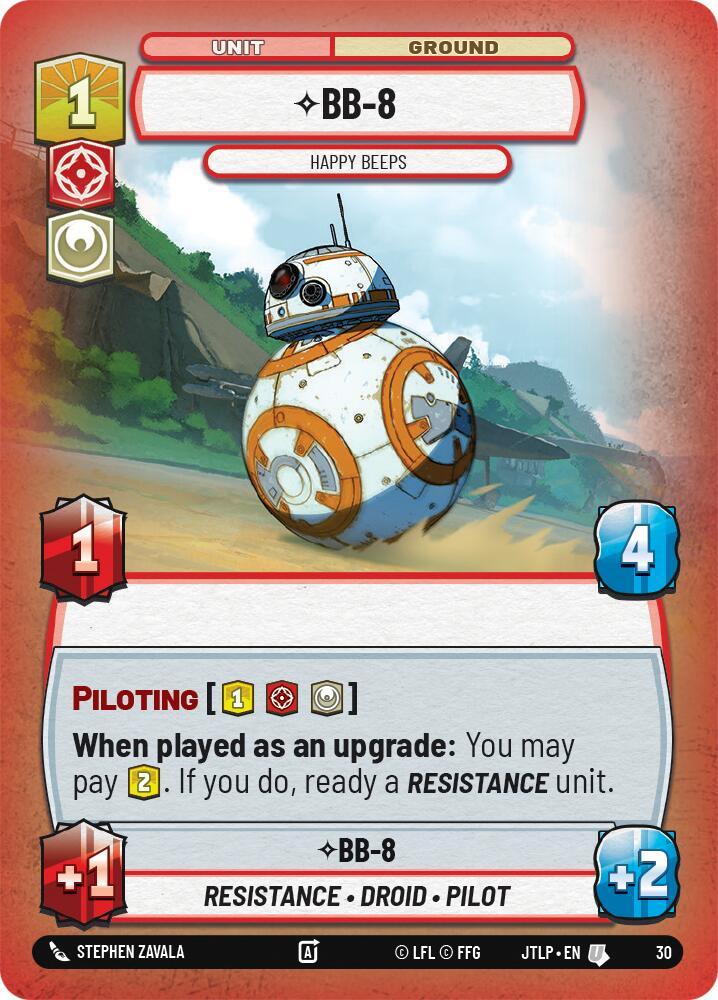  BB-8 - Happy Beeps (Foil) (30) [Jump to Lightspeed: Weekly Play] - Trading Card World