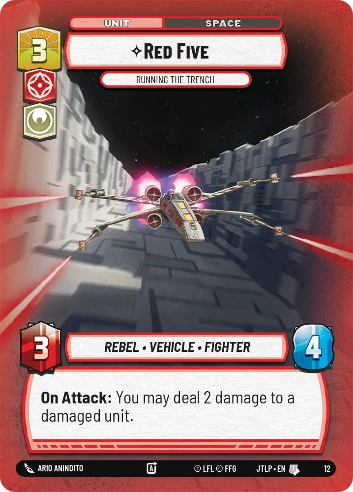  Red Five - Running the Trench (12) [Jump to Lightspeed: Weekly Play] - Trading Card World