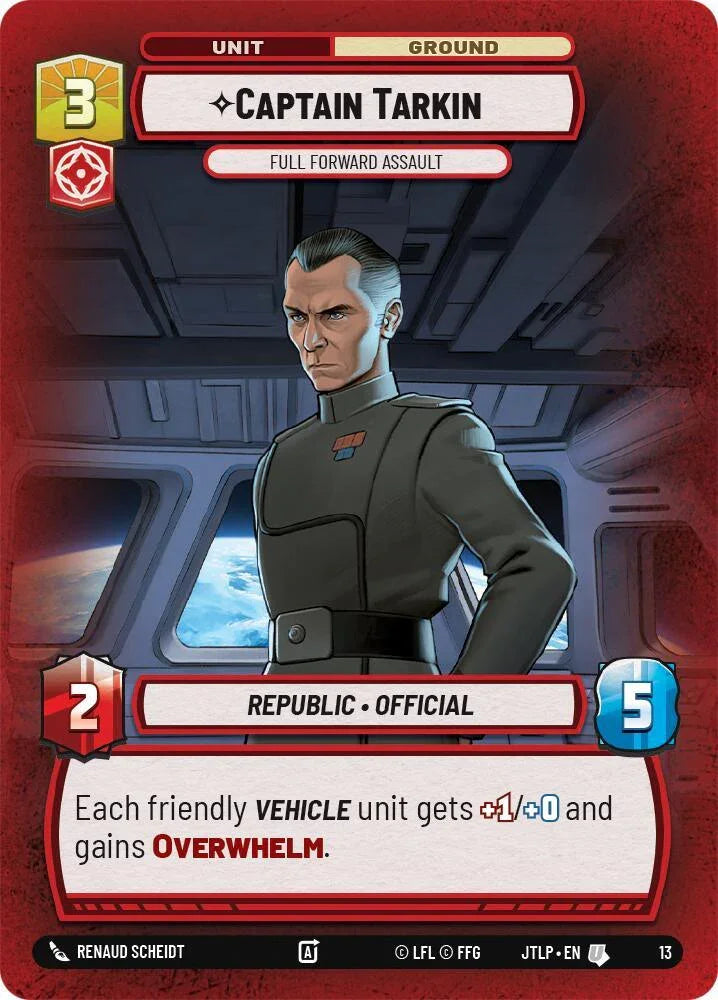  Captain Tarkin - Full Forward Assault (13) [Jump to Lightspeed: Weekly Play] - Trading Card World