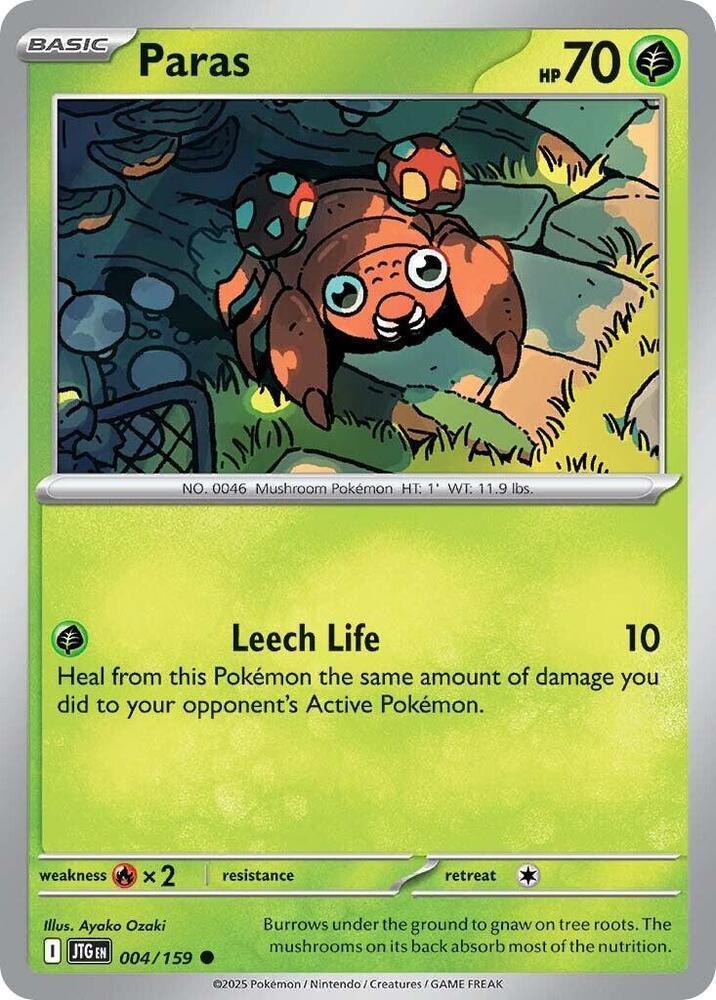 Scarlet & Violet: Journey Together Paras (004/159) [Scarlet & Violet: Journey Together] - Trading Card World
