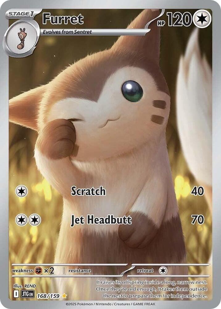 Scarlet & Violet: Journey Together Furret (168/159) [Scarlet & Violet: Journey Together] - Trading Card World