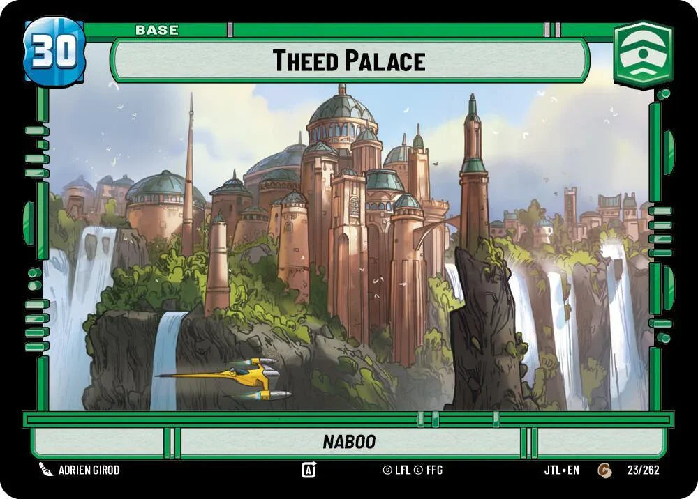  Theed Palace // TIE Fighter (023/2262 // T01/T04) [Jump to Lightspeed] - Trading Card World