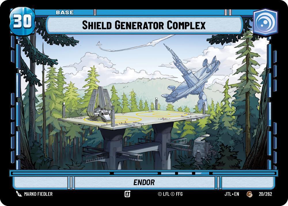  Shield Generator Complex // TIE Fighter (020/262 // T01/T04) [Jump to Lightspeed] - Trading Card World