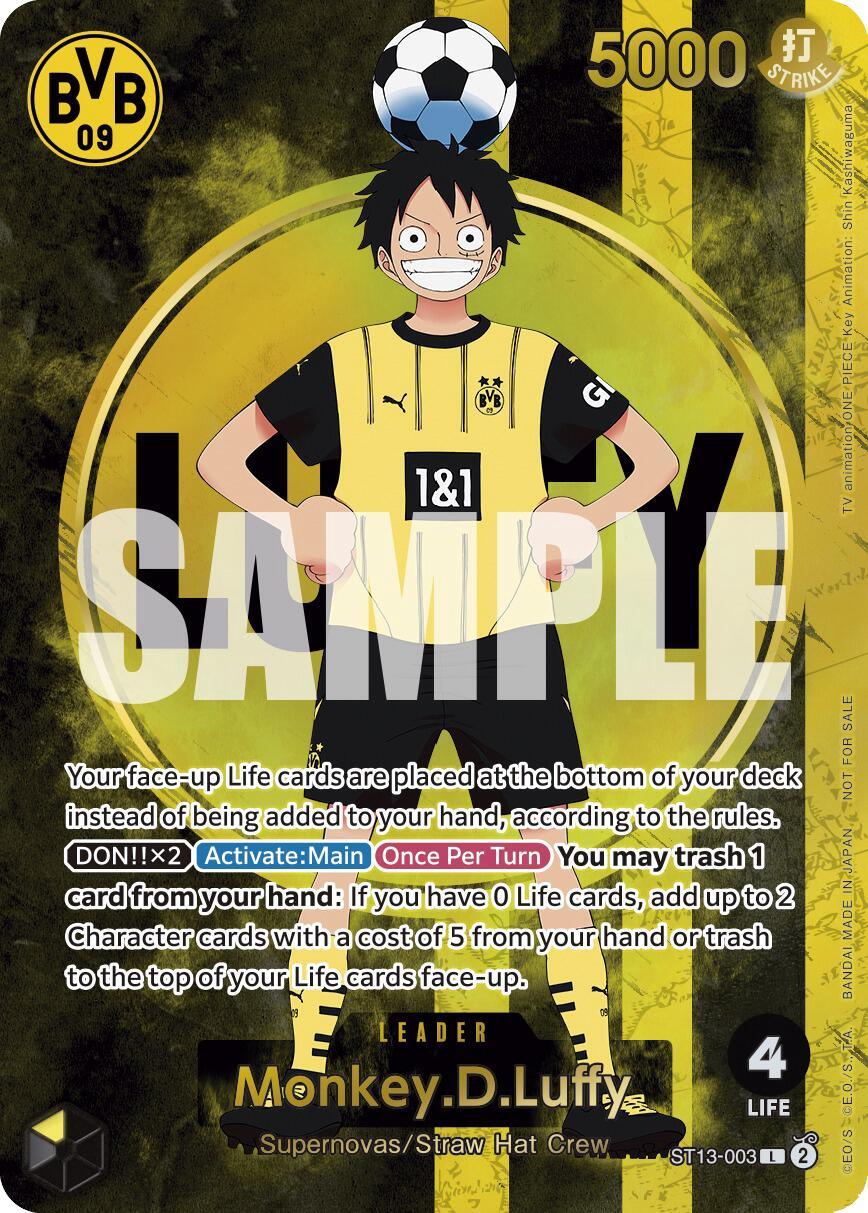Leader, One Piece Promotion Cards, Promotional Cards, Straw Hat Crew, Supernovas Monkey.D.Luffy (BVB x One Piece Campaign) [One Piece Promotion Cards] - Trading Card World