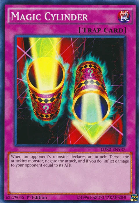 1st Edition, Common, Legendary Decks II, Normal Trap, Trap, Unlimited Magic Cylinder [LDK2-ENY37] Common - Trading Card World