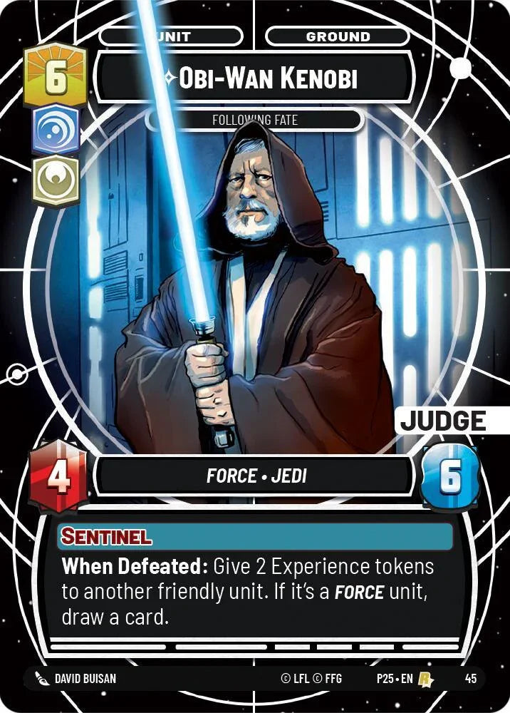  Obi-Wan Kenobi - Following Fate (45) (45) [Judge Promos] - Trading Card World