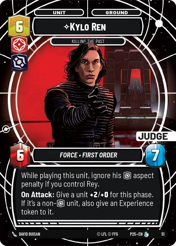  Kylo Ren - Killing the Past (51) (51) [Judge Promos] - Trading Card World