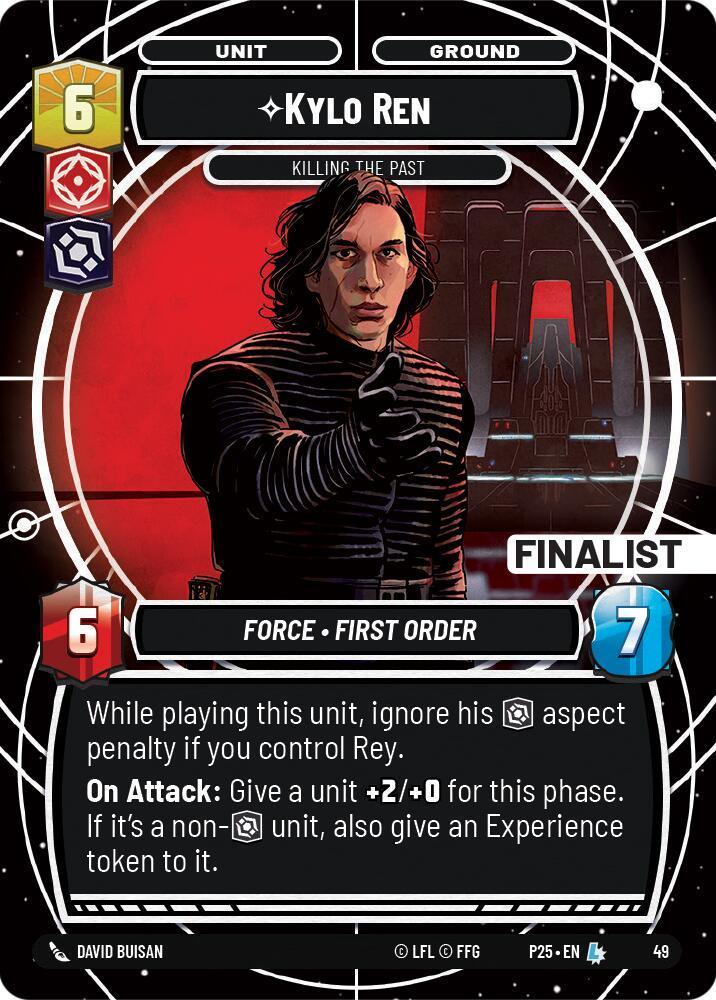  Kylo Ren - Killing the Past (49) (Finalist) (49) [Store Showdown Promos] - Trading Card World