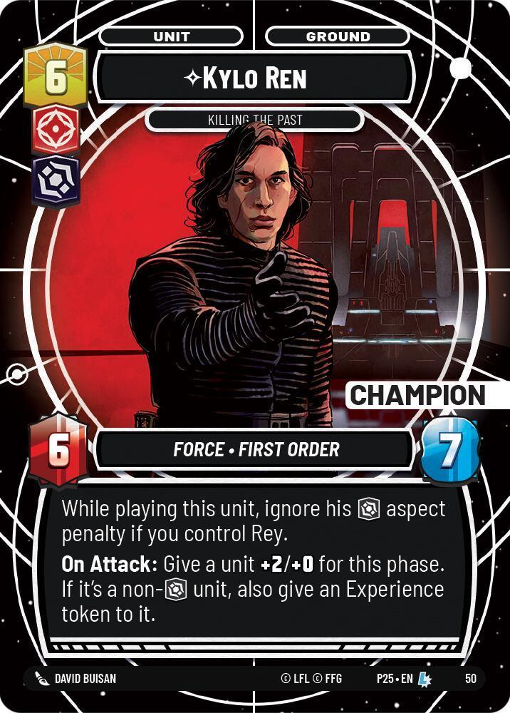  Kylo Ren - Killing the Past (50) (Champion) (50) [Store Showdown Promos] - Trading Card World
