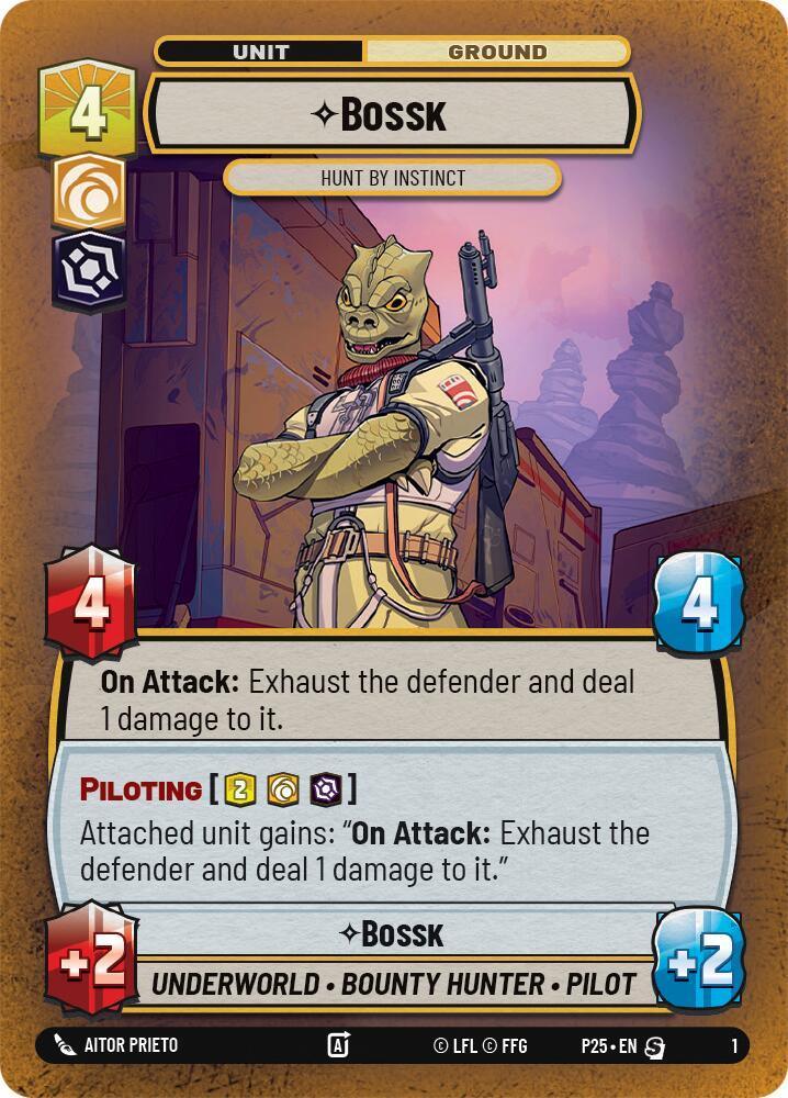  Bossk - Hunt By Instinct (1) (1) [Store Showdown Promos] - Trading Card World