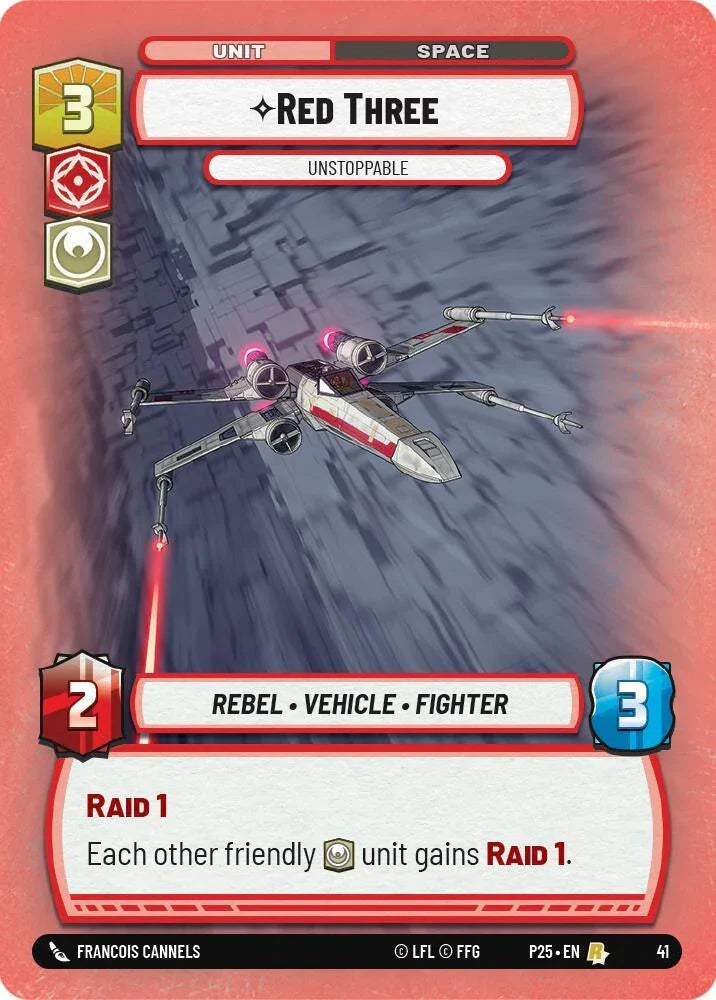  Red Three - Unstoppable (41) (41) [Store Showdown Promos] - Trading Card World