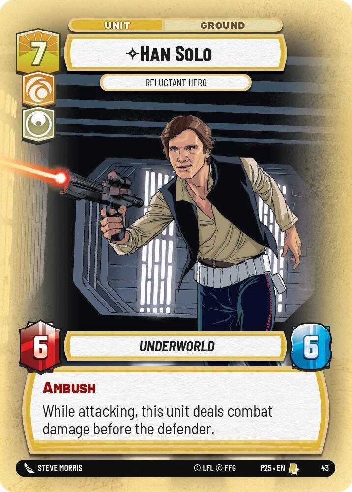  Han Solo - Reluctant Hero (43) (43) [Store Showdown Promos] - Trading Card World