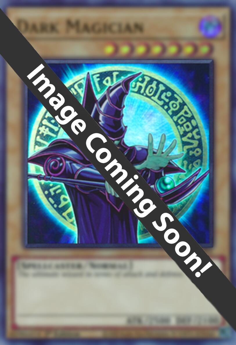 1st Edition, Dark, Normal Monster, Quarter Century Secret Rare, Quarter Century Stampede Dark Magician (9th Art) [RA04-EN106] Quarter Century Secret Rare - Trading Card World