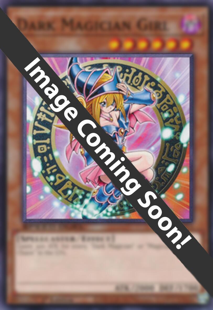 1st Edition, Dark, Effect Monster, Platinum Secret Rare, Quarter Century Stampede Dark Magician Girl (3rd Art) [RA04-EN107] Platinum Secret Rare - Trading Card World