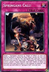 1st Edition, Blazing Vortex, Common, Normal Trap, Trap Springans Call! [BLVO-EN068] Common - Trading Card World