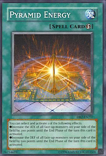Common, Dark Beginning 2, Quick Play Spell, Spell, Unlimited Pyramid Energy [DB2-EN237] Common - Trading Card World